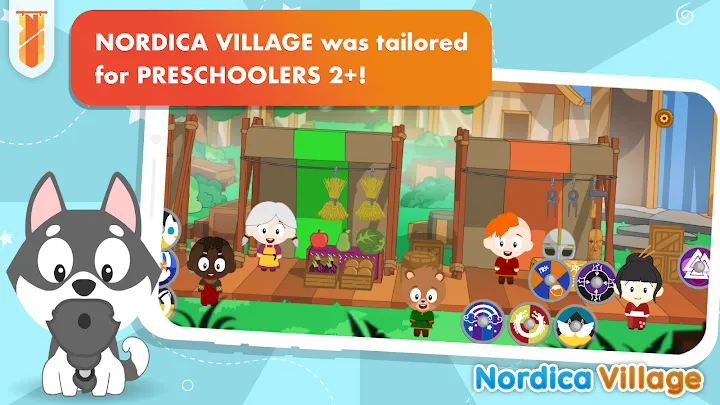 Nordica Village - ilustracja wioski